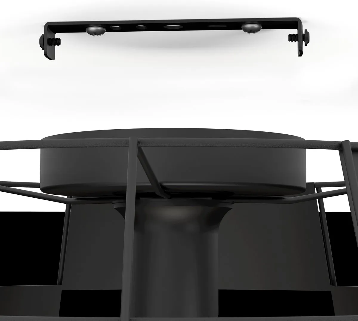 Eglo Pontefract Plafondlamp E27 - Ø42cm - Zwart