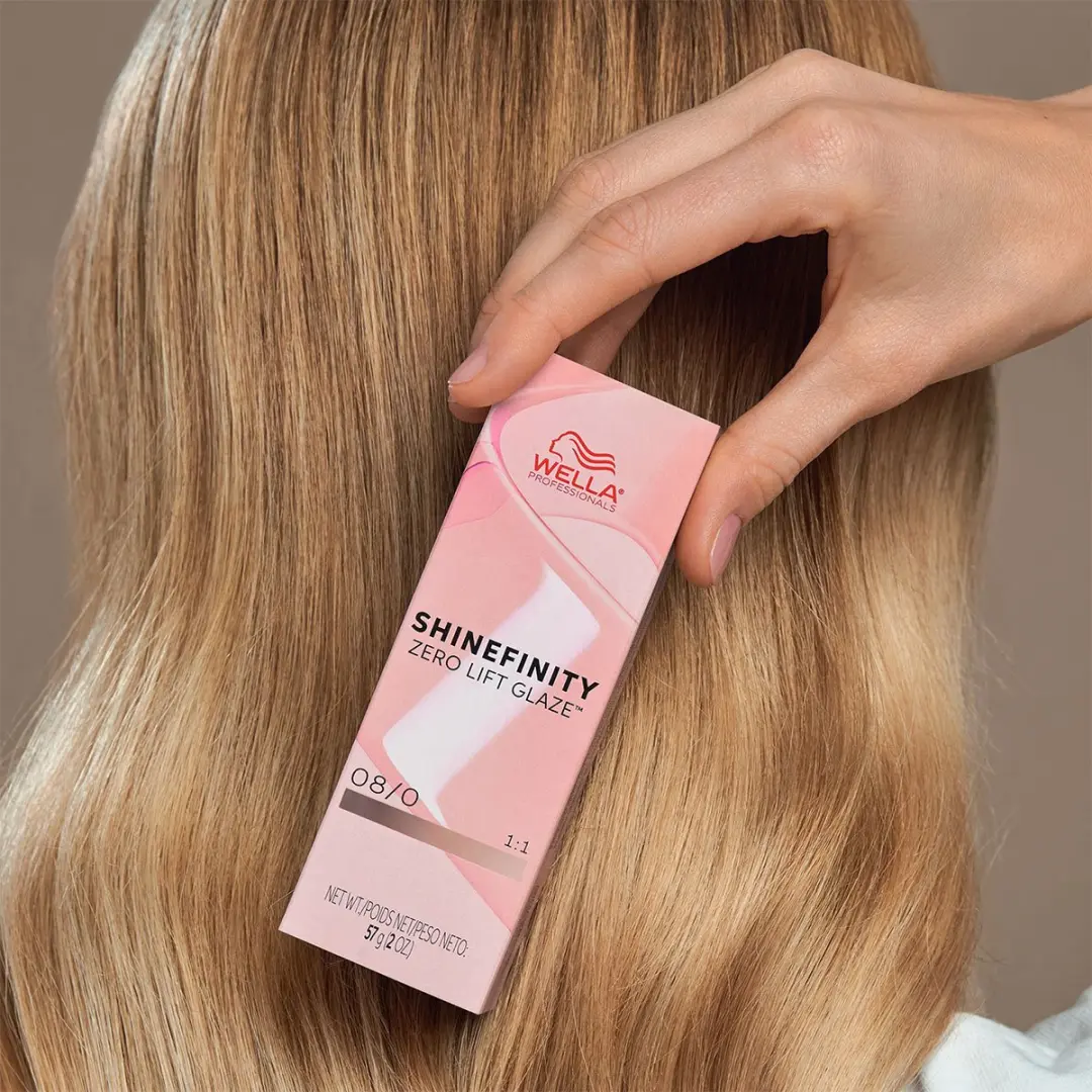 Wella ShineFinity Bruin Haarkleuring 60ml - Zwart