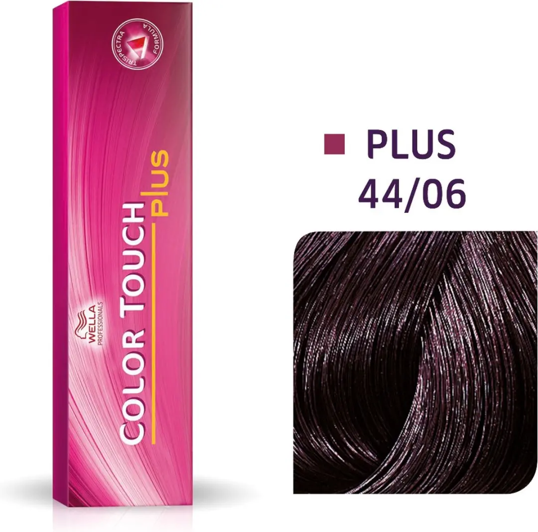 Wella Professionals Color Touch Plus 44/06 Haarverf 60ml - Zwart