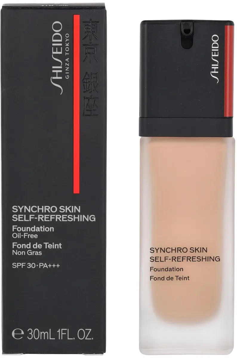 Shiseido Synchro Skin Self-Refreshing Foundation 310 Silk - 30ml