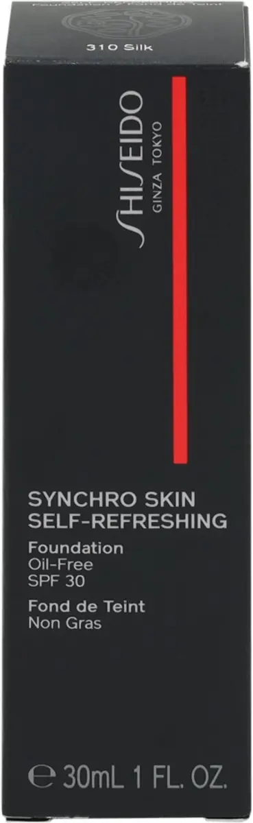 Shiseido Synchro Skin Self-Refreshing Foundation 310 Silk - 30ml