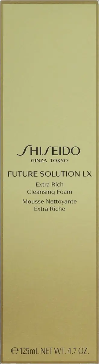 Shiseido Future Solution LX Extra Rich Cleansing Foam 125ml