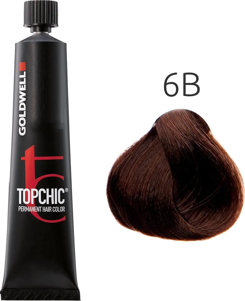 Goldwell Topchic Tube 60ml - 6B Permanent Haarkleuring