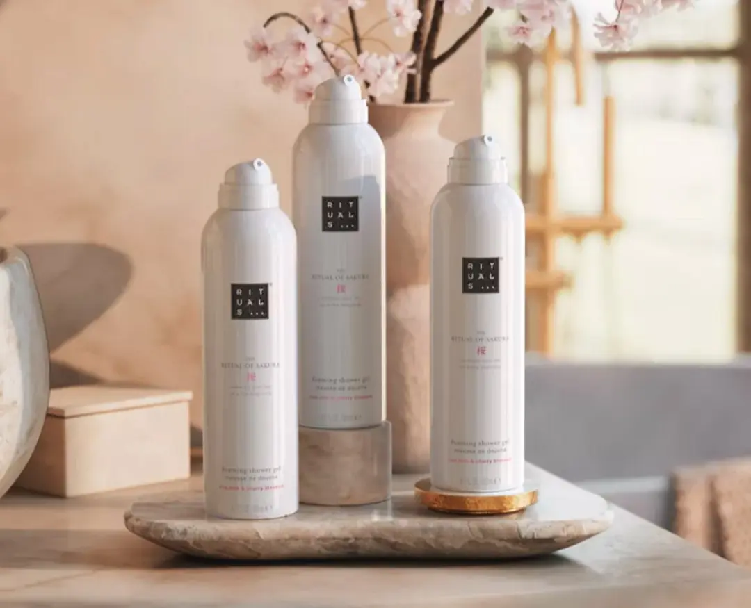 Rituals Doucheschuim 3x200ml - Ritual of Sakura