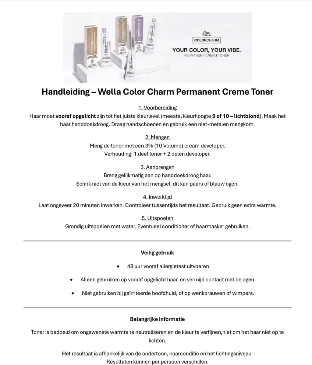 Wella Professionals T16 Polar Ice Haartoner 167ml - 2 Stuks - afbeelding 6 van 6