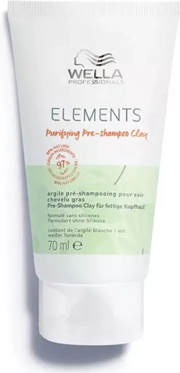 Wella Elements Purifying Pre-Shampoo Clay 70ml