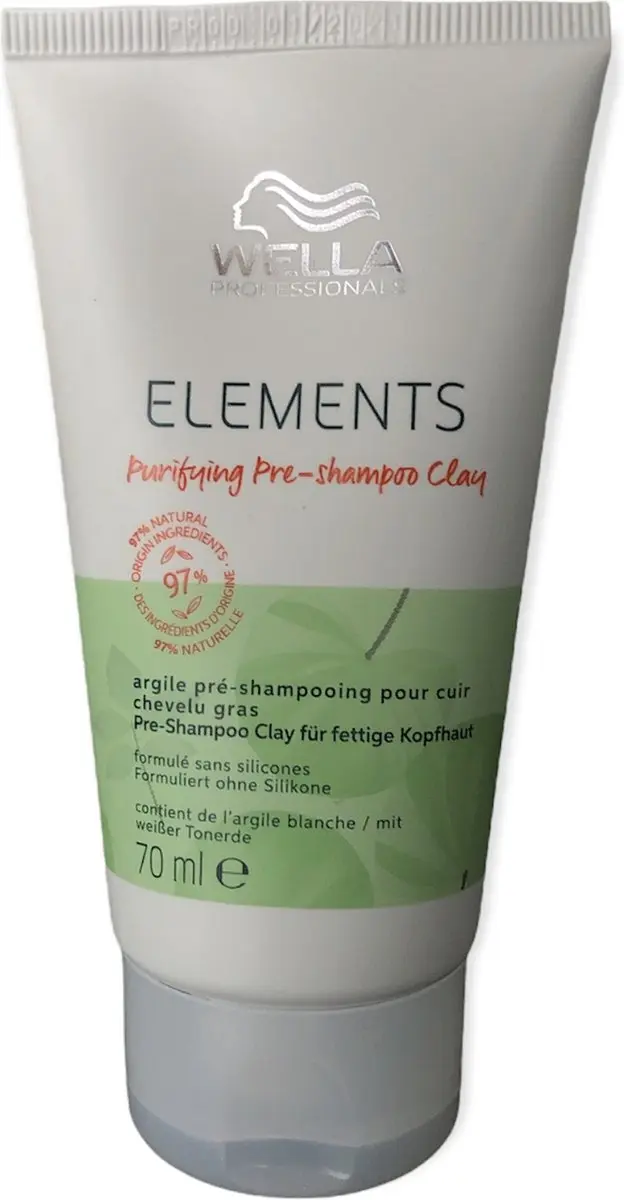 Wella Elements Purifying Pre-Shampoo Clay 70ml
