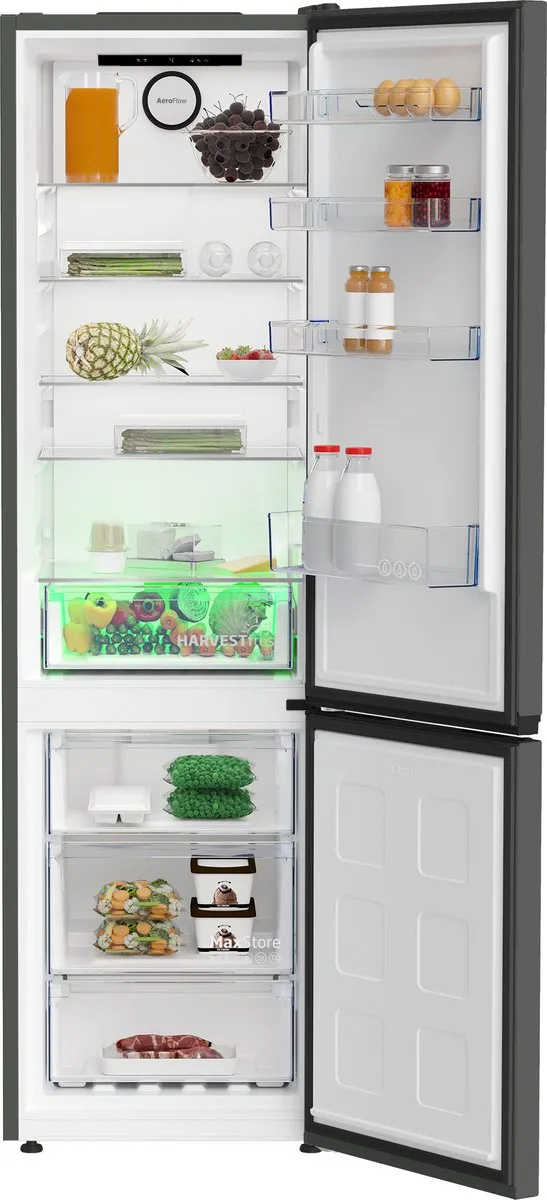 Beko B5RCNE405HG Vrijstaande Koelkast 407L - Grijs