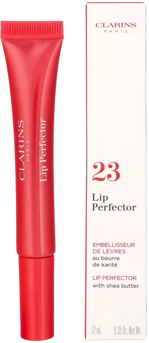 Clarins Lip Perfector Glow 23 Pomegranate Glow - 12ml