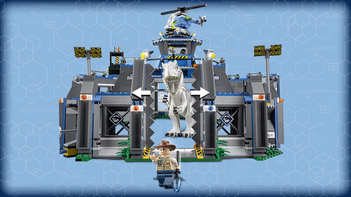 LEGO Jurassic World Uitbraak van Indominus Rex - 75919