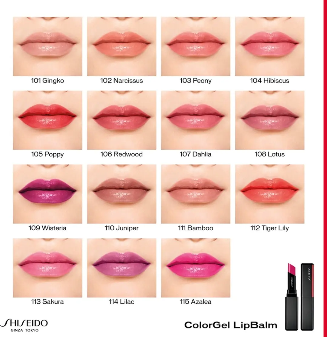 Shiseido ColorGel Lip Balm 111 Bamboo - 2g