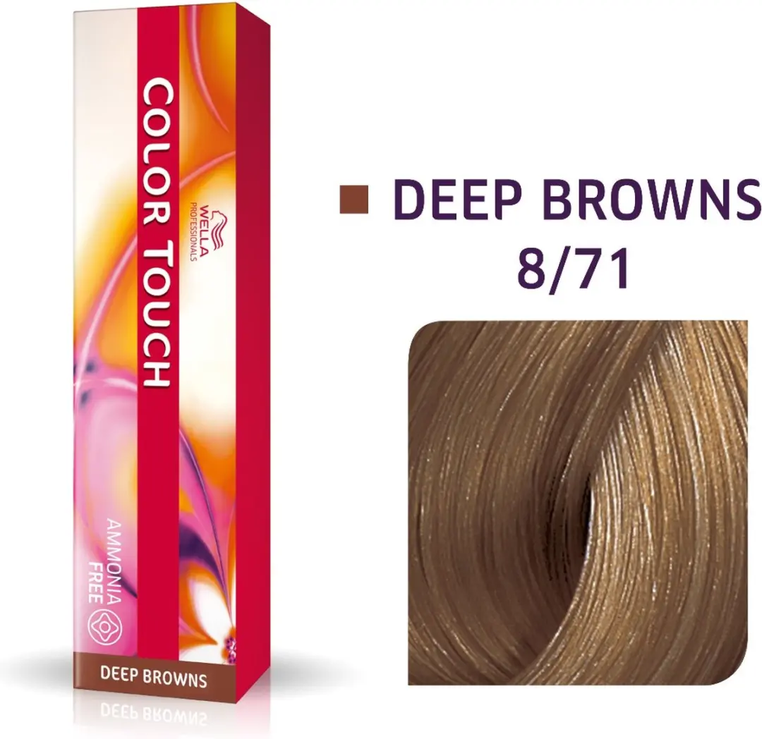 Wella Professionals Color Touch 8/71 Deep Browns Haarverf 60ml