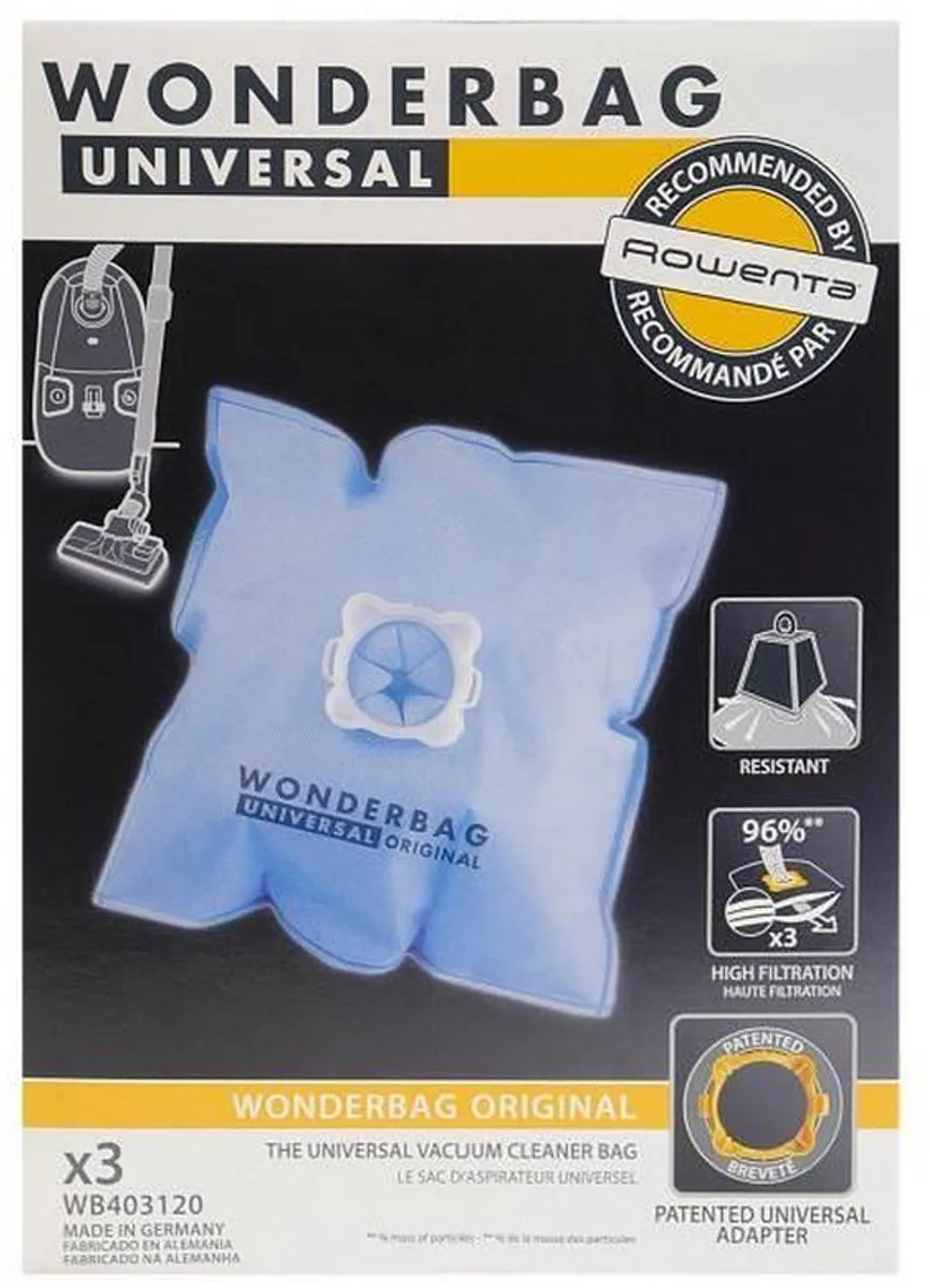 Rowenta WB403120 Stofzuigerzakken - 5 Stuks - afbeelding 6 van 6