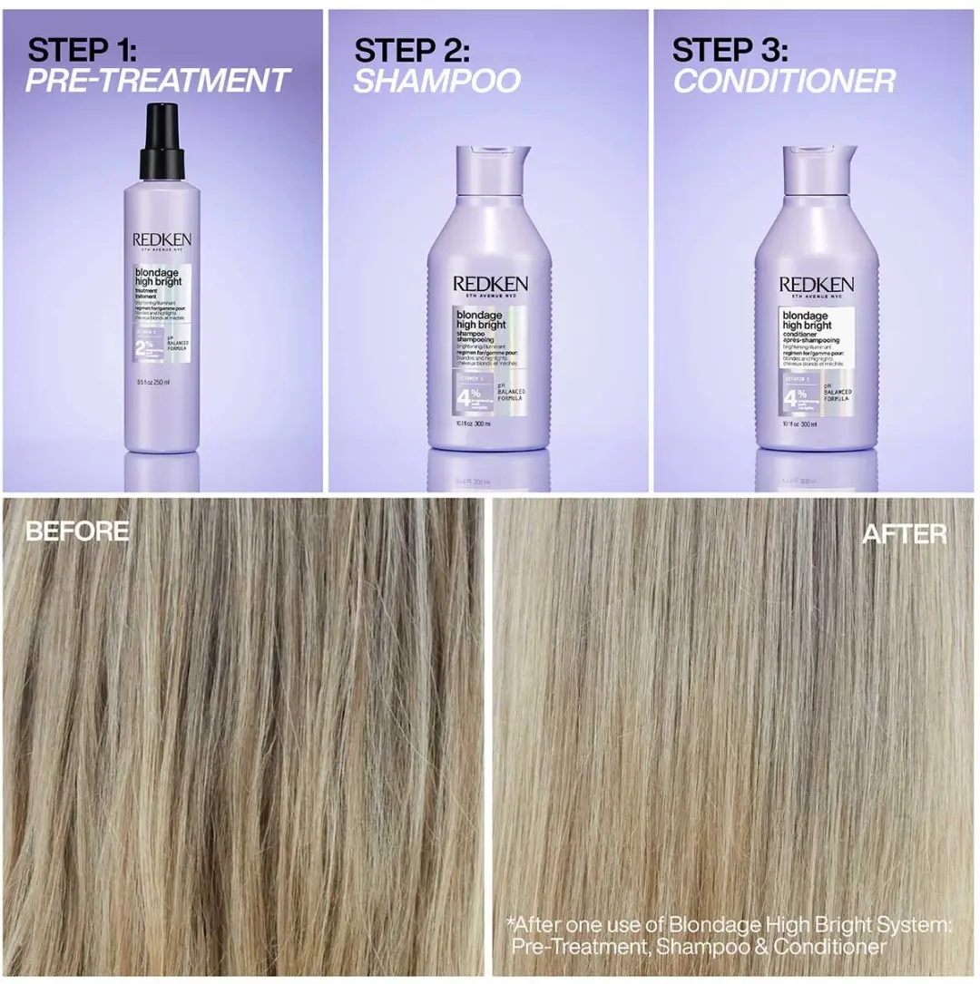 Redken Blondage High Bright Shampoo 300ml - afbeelding 6 van 6