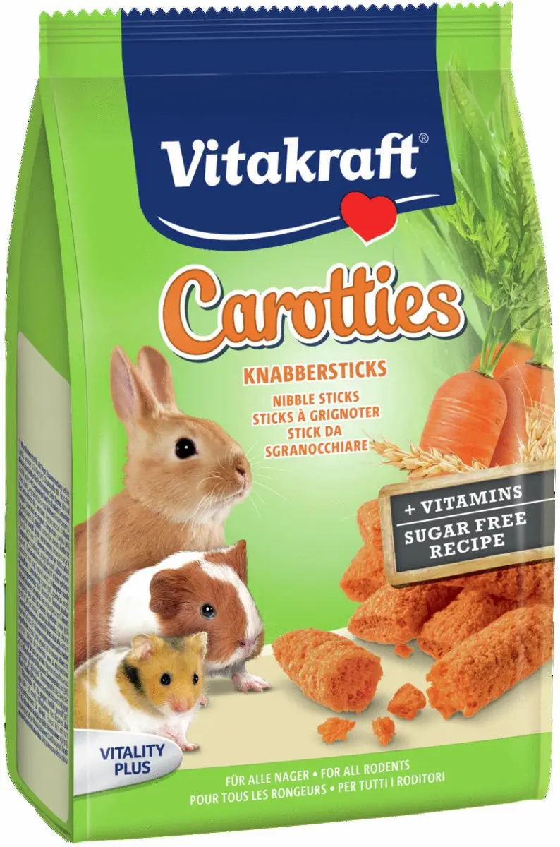 Vitakraft Carotties Dwergkonijn Wortel 50g