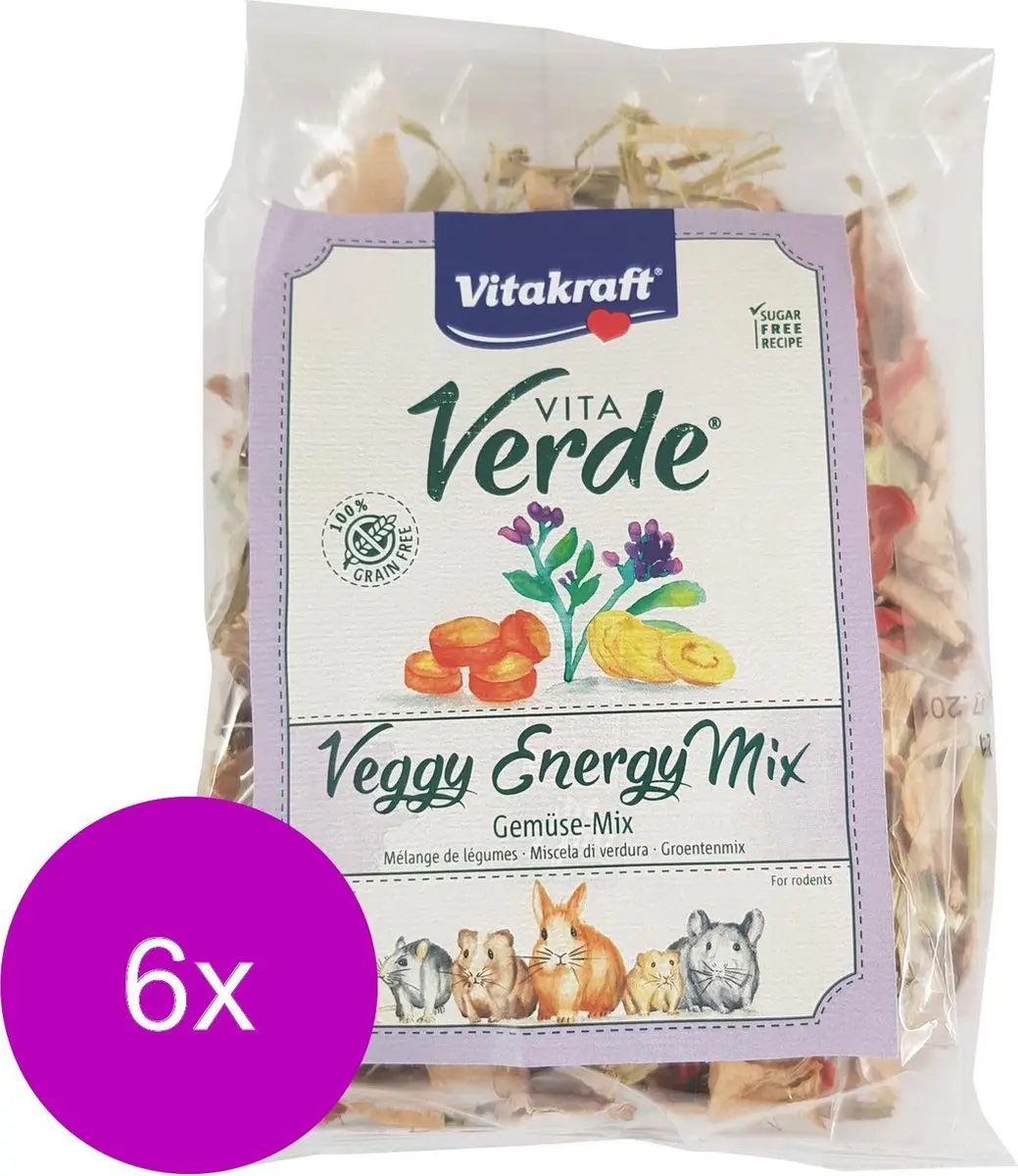 Vitakraft Vita Verde Nature Flakes Groente 2400g