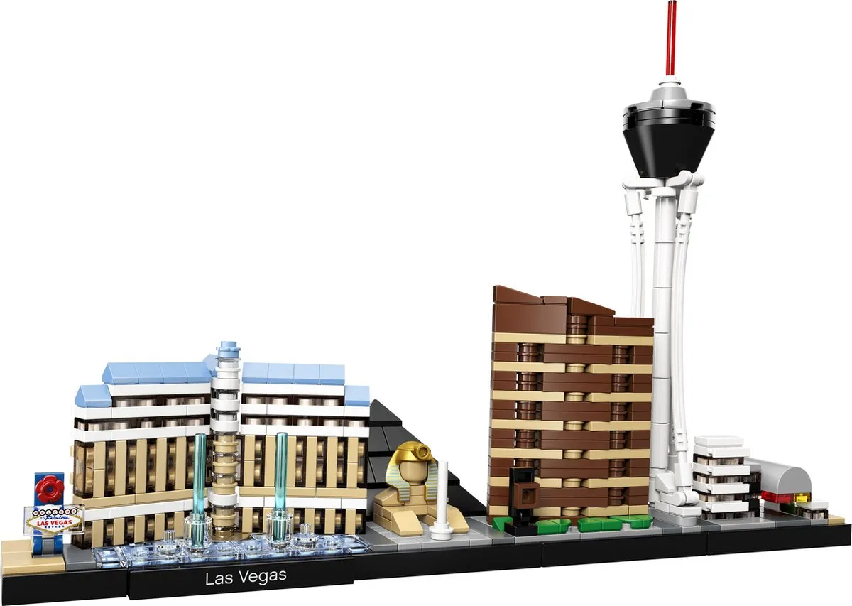 LEGO Architecture Las Vegas 21047 - 501 Stukken