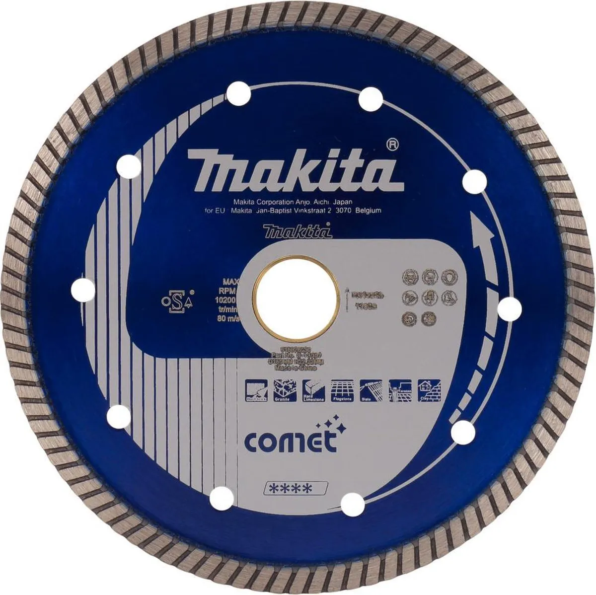 Makita B-13007 Diamanten Doorslijpschijf 150mm