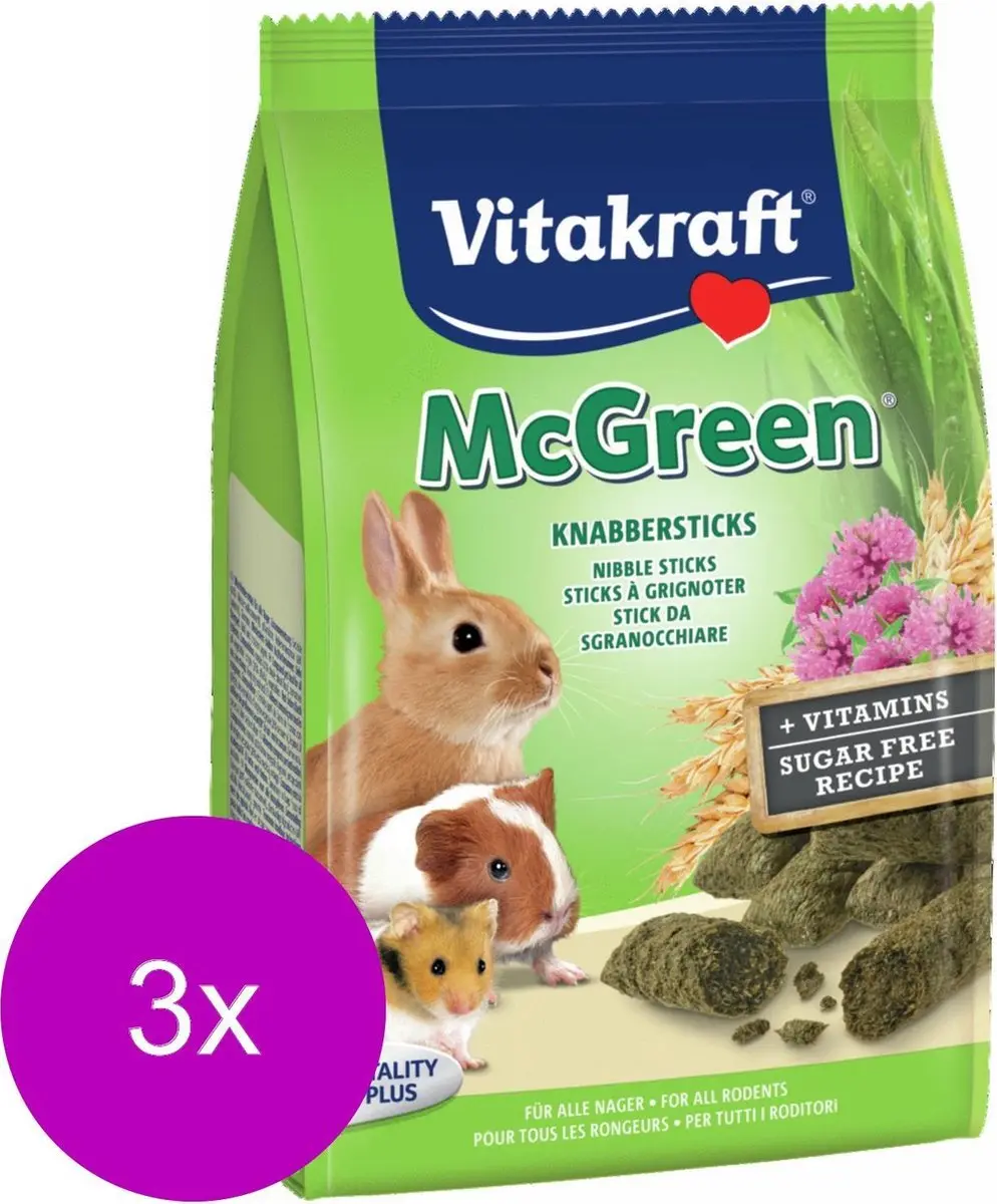 Vitakraft Greenies Konijnensnack 150g