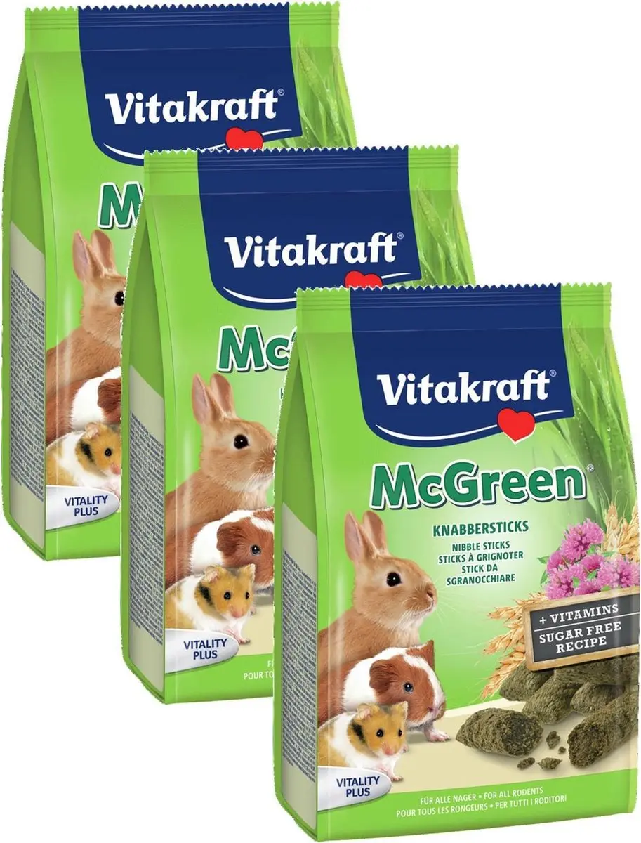 Vitakraft Greenies Konijnensnack 150g