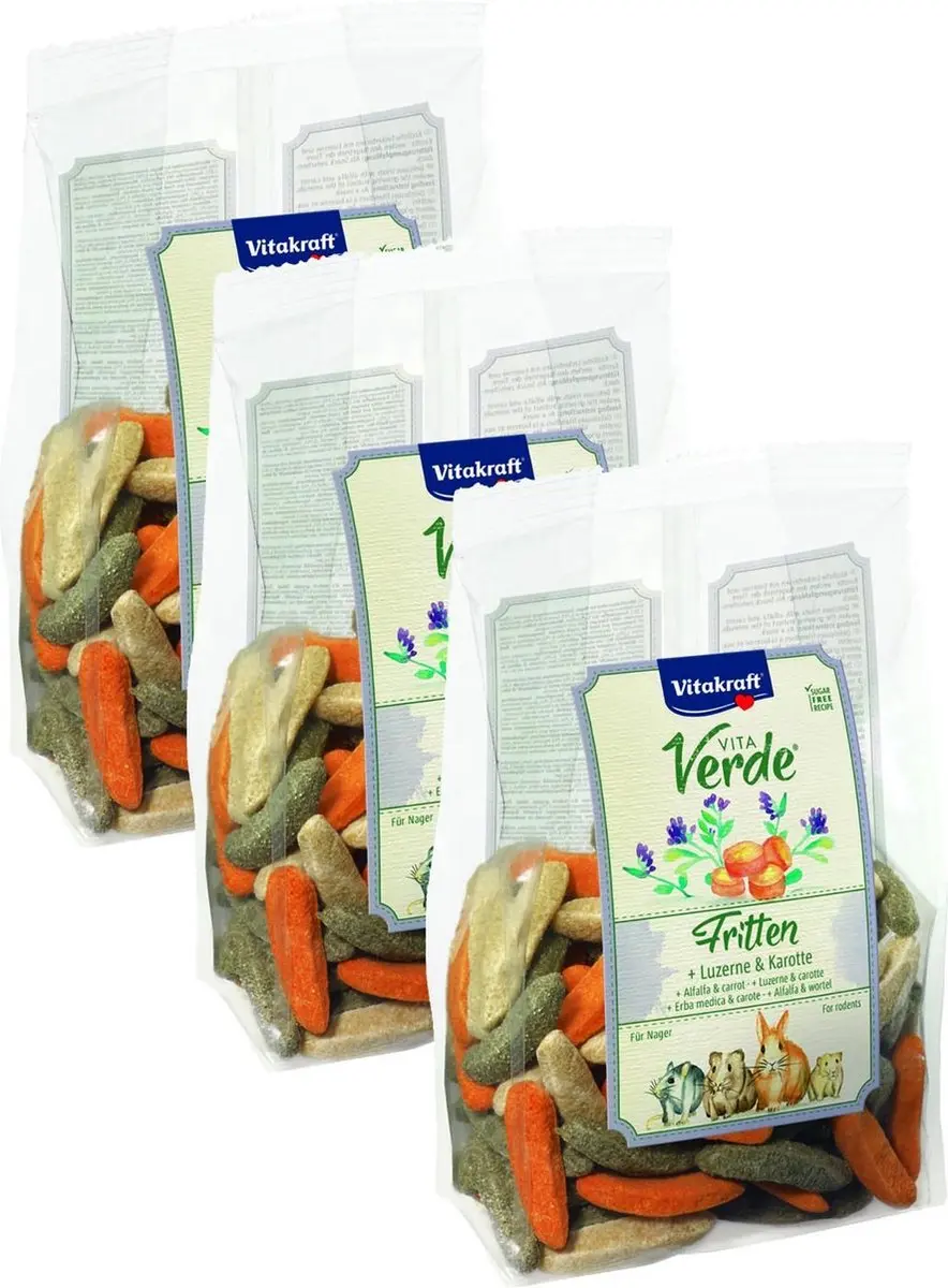 Vitakraft Vita-Verde Fritten Knaagdiersnack