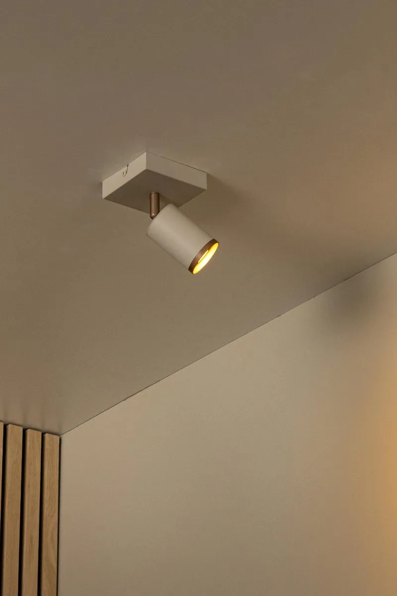 Lucide Regina Plafondspot GU10 - Taupe