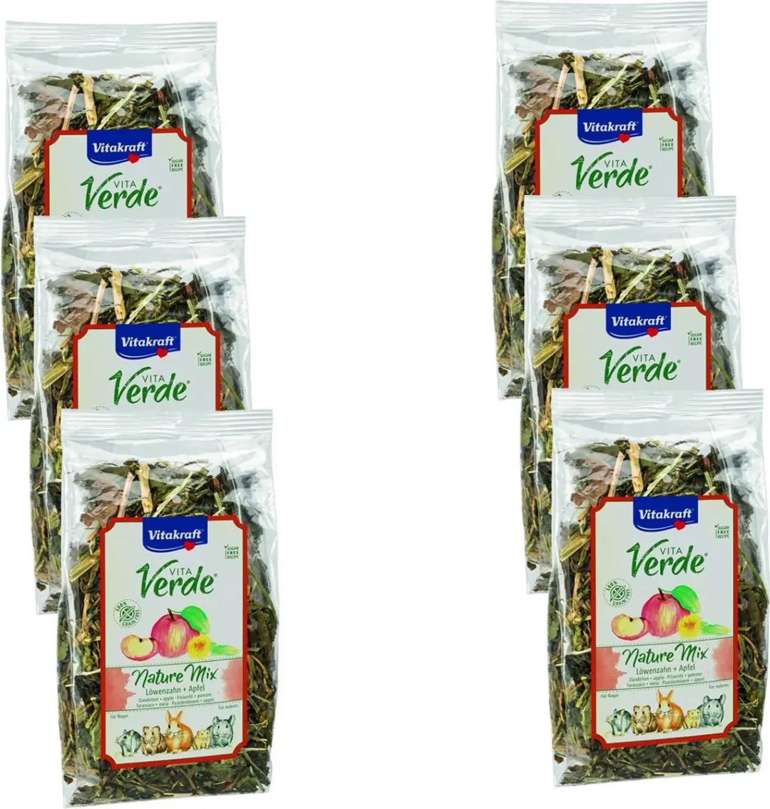 Vitakraft Vita-Verde Paardenbloem/Appel Knaagdiersnack