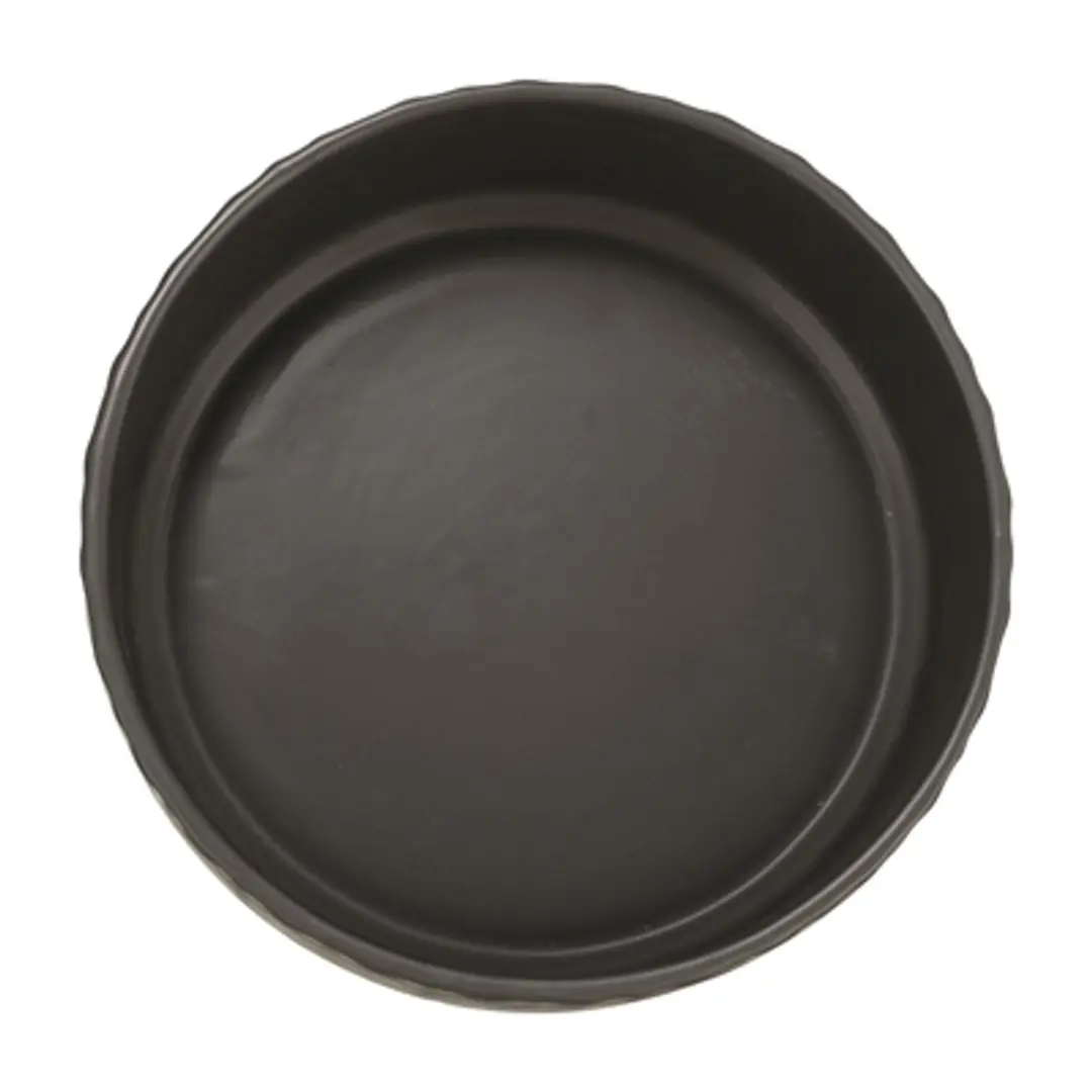 Trixie Keramiek Voerbak - Ø20cm - Zwart - afbeelding 3 van 6