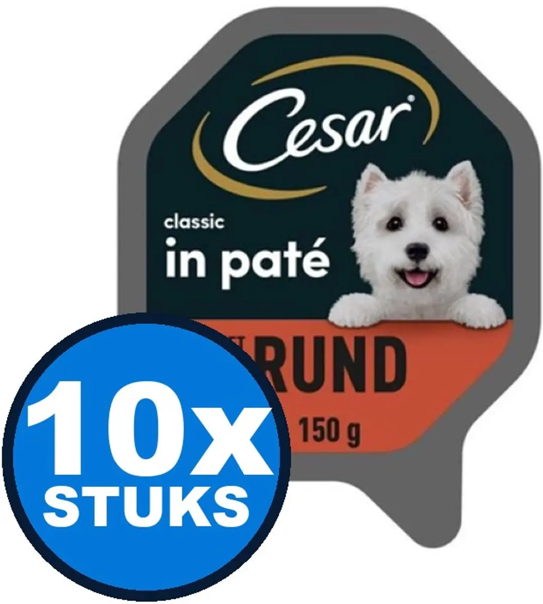 César Classic Pate Rund 150g