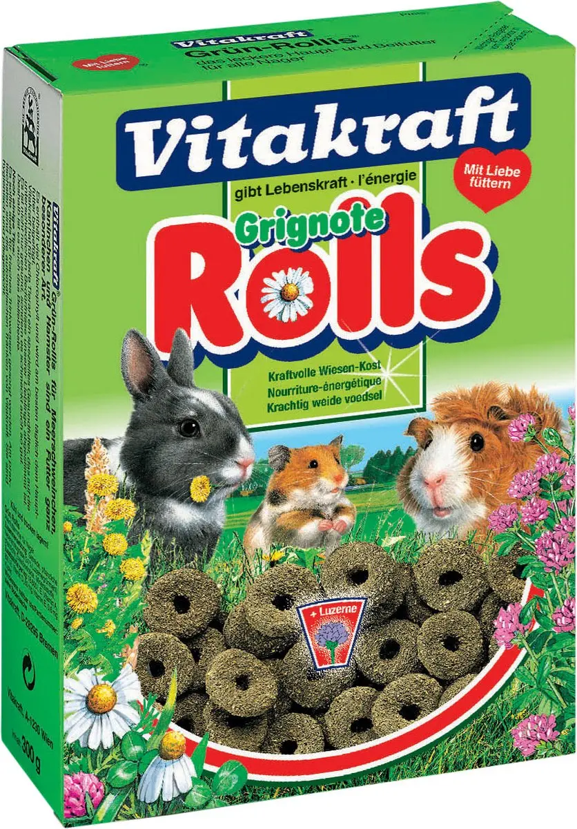 Vitakraft Groen Rollies Konijnensnack 300g