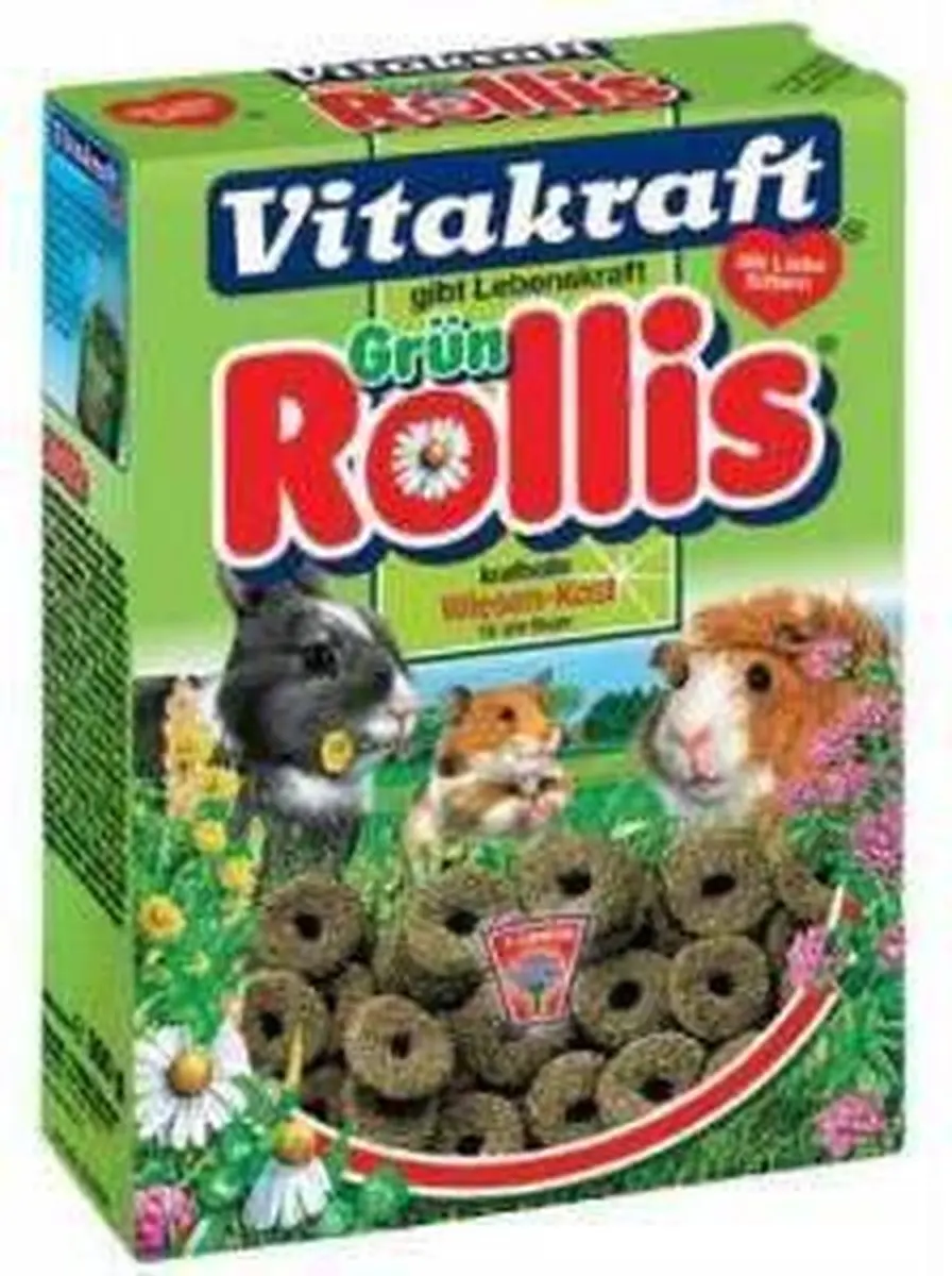 Vitakraft Groen Rollies Konijnensnack 300g