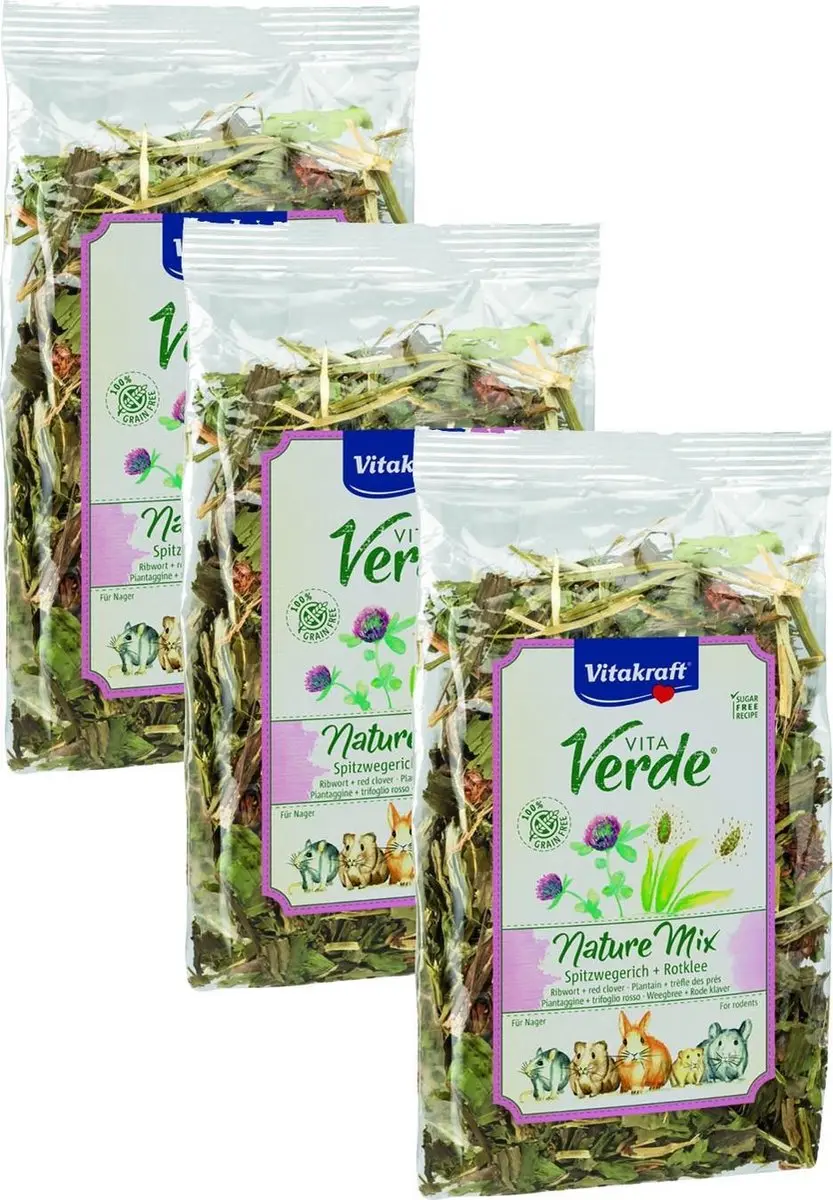 Vitakraft Vita-Verde Weegbree & Klaver