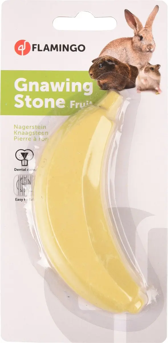 Flamingo Knaagsteen Banaan 50g