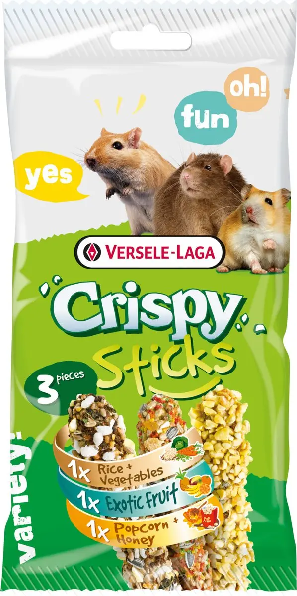 Versele-Laga Crispy Sticks Triple Variety Pack