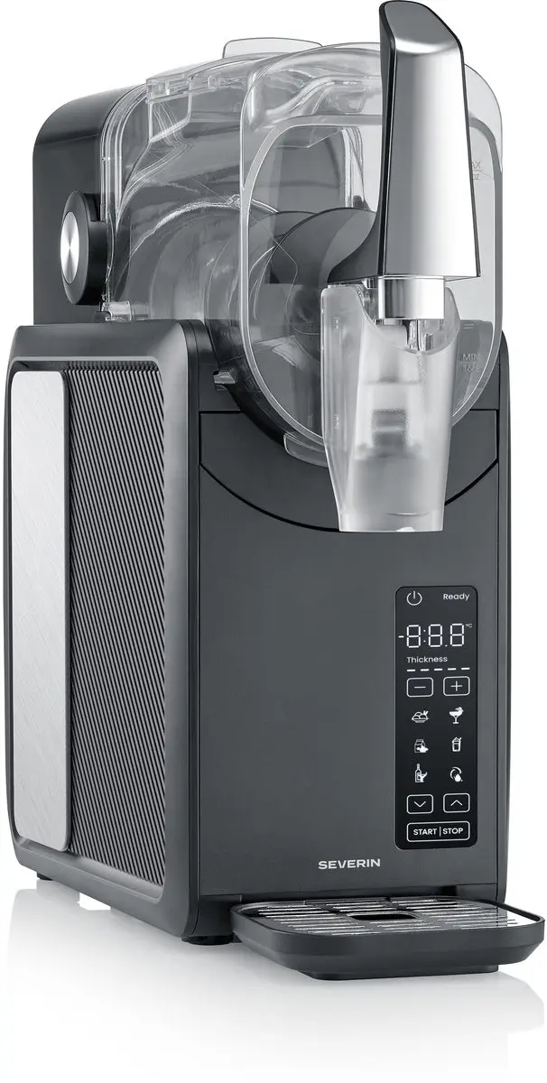 Severin EZ 9520 Slush Maker IJsmachine 2L - 5 Programma's - Zwart/Zilver