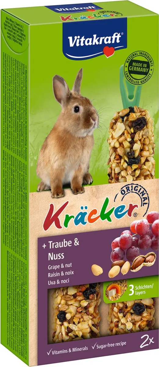 Vitakraft Dwergkonijn Kracker