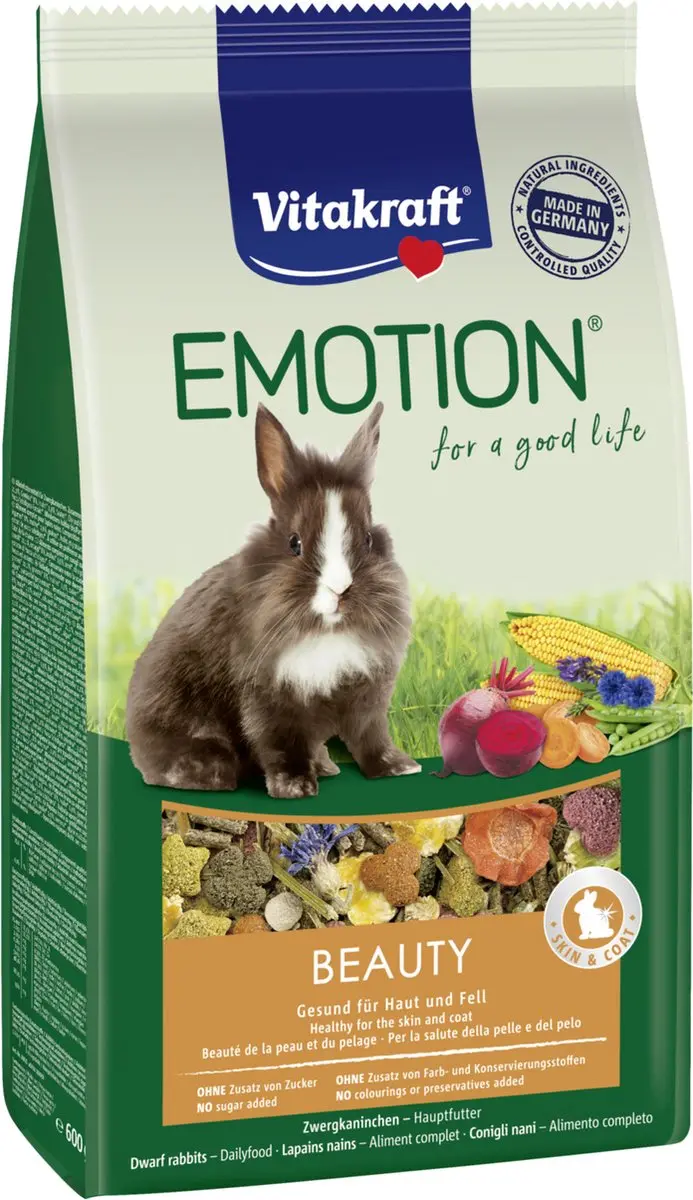 Vitakraft Emotion Beauty Selection Konijnenvoer 1.5 kg