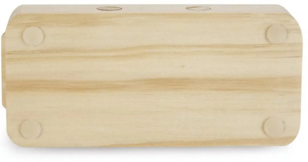 Beeztees Dorix Knaagdierspeelgoed Konijn Hout Mint - 15 cm