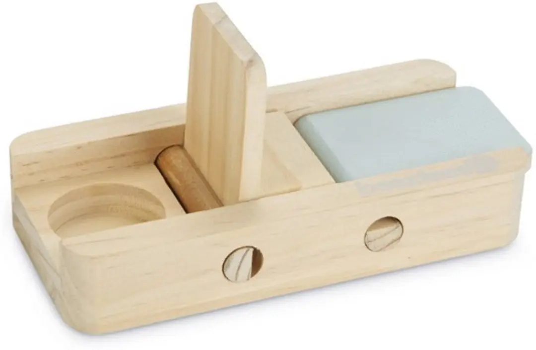 Beeztees Dorix Knaagdierspeelgoed Konijn Hout Mint - 15 cm