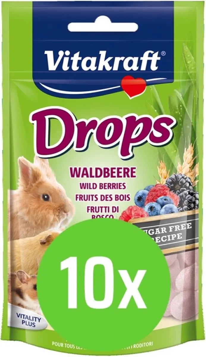 Vitakraft Bosvruchtendrops 75g