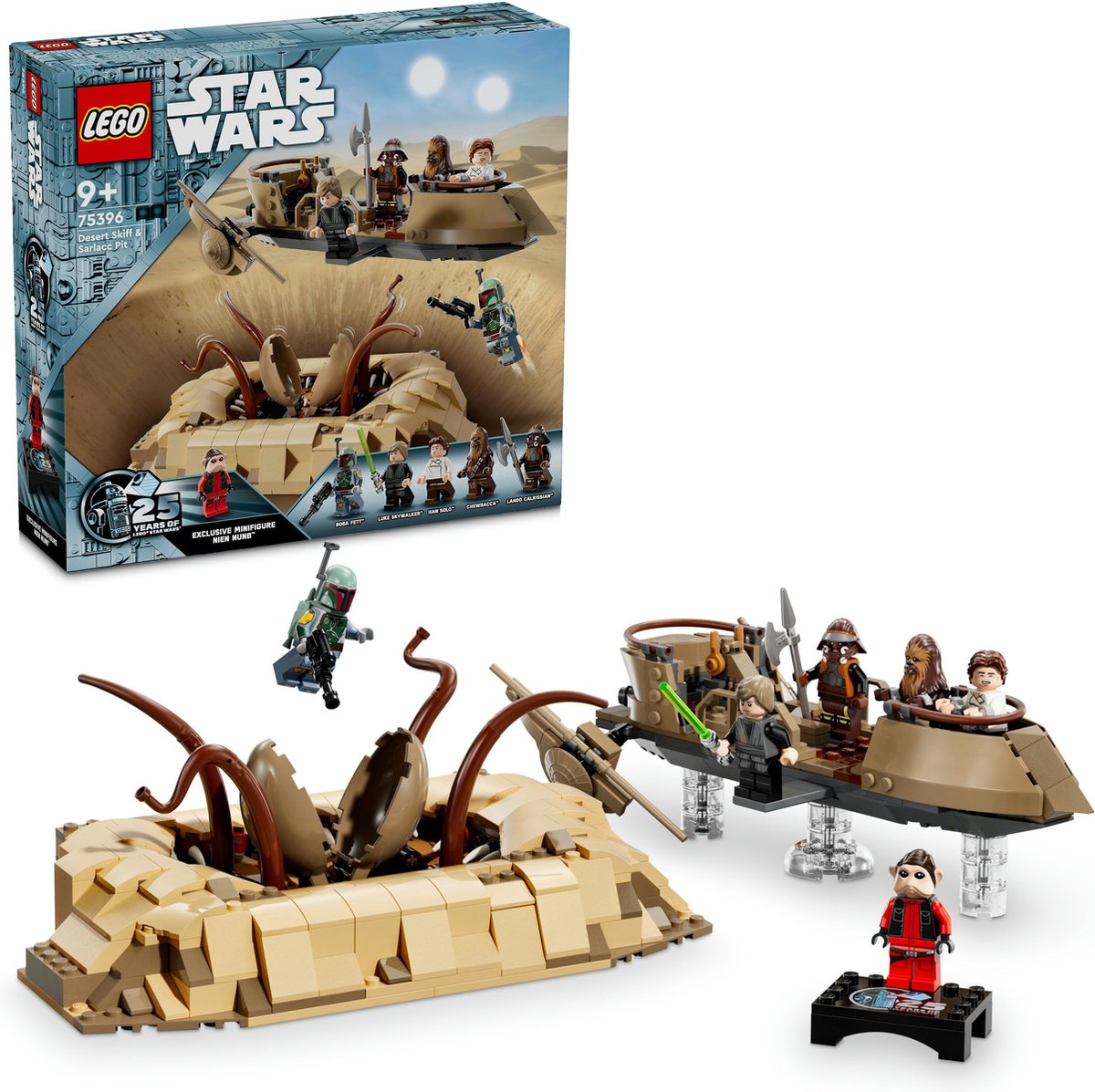 LEGO Star Wars - Return of the Jedi Desert Skiff en Sarlacc-kuil Set - 75396