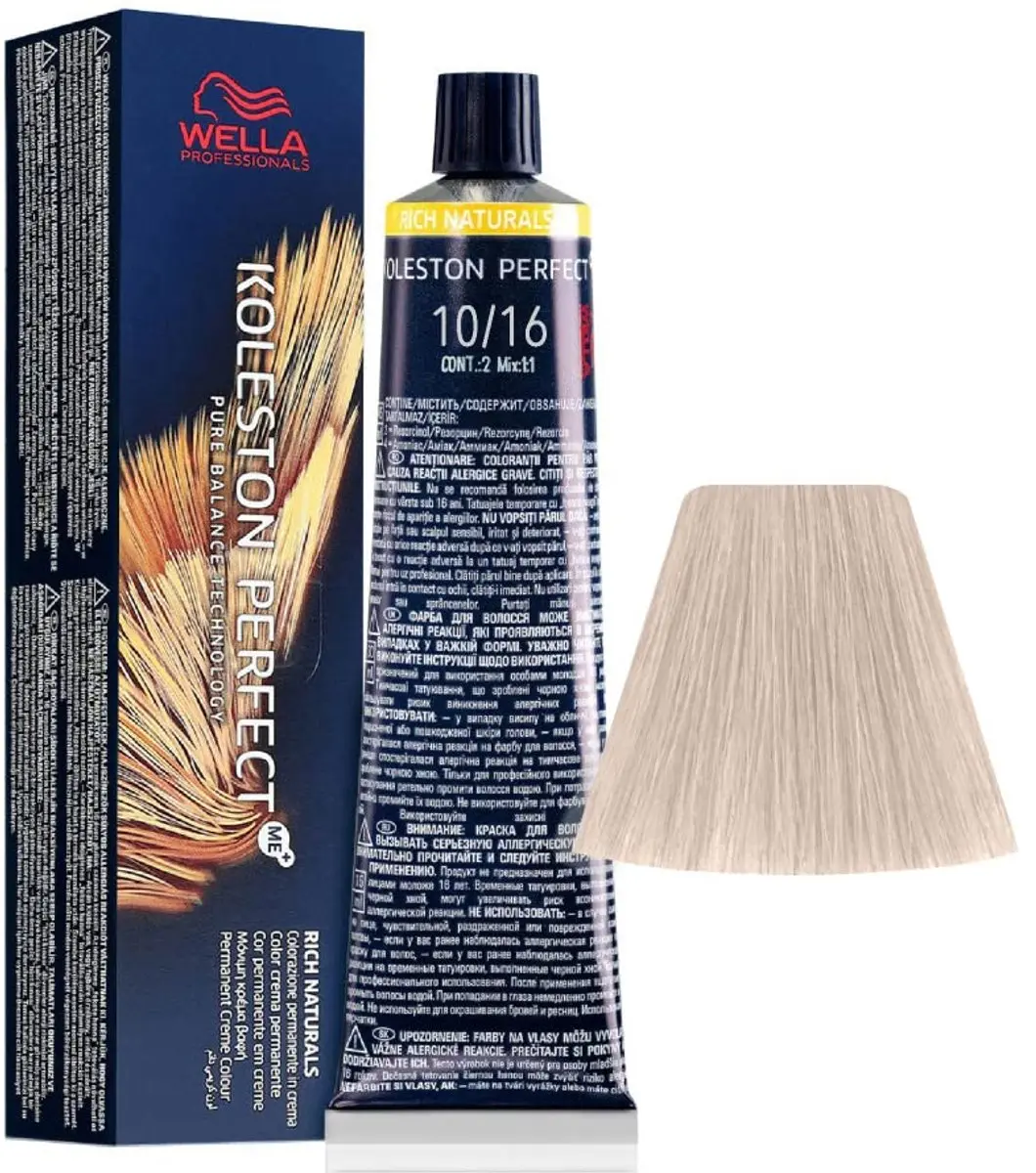 Wella Professionals Koleston Perfect Me+ 10/16 Permanent Haarkleur 60ml