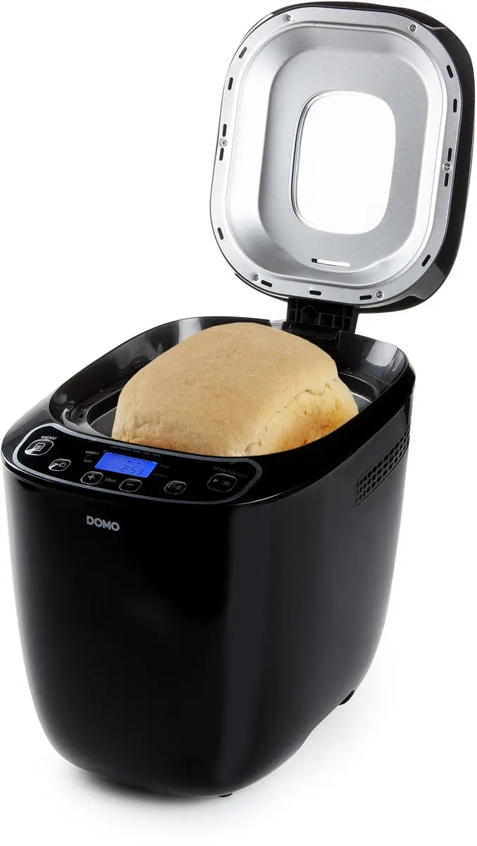 Domo DO1119B Broodbakmachine - 12 Programma's - 700-1000g - Zwart