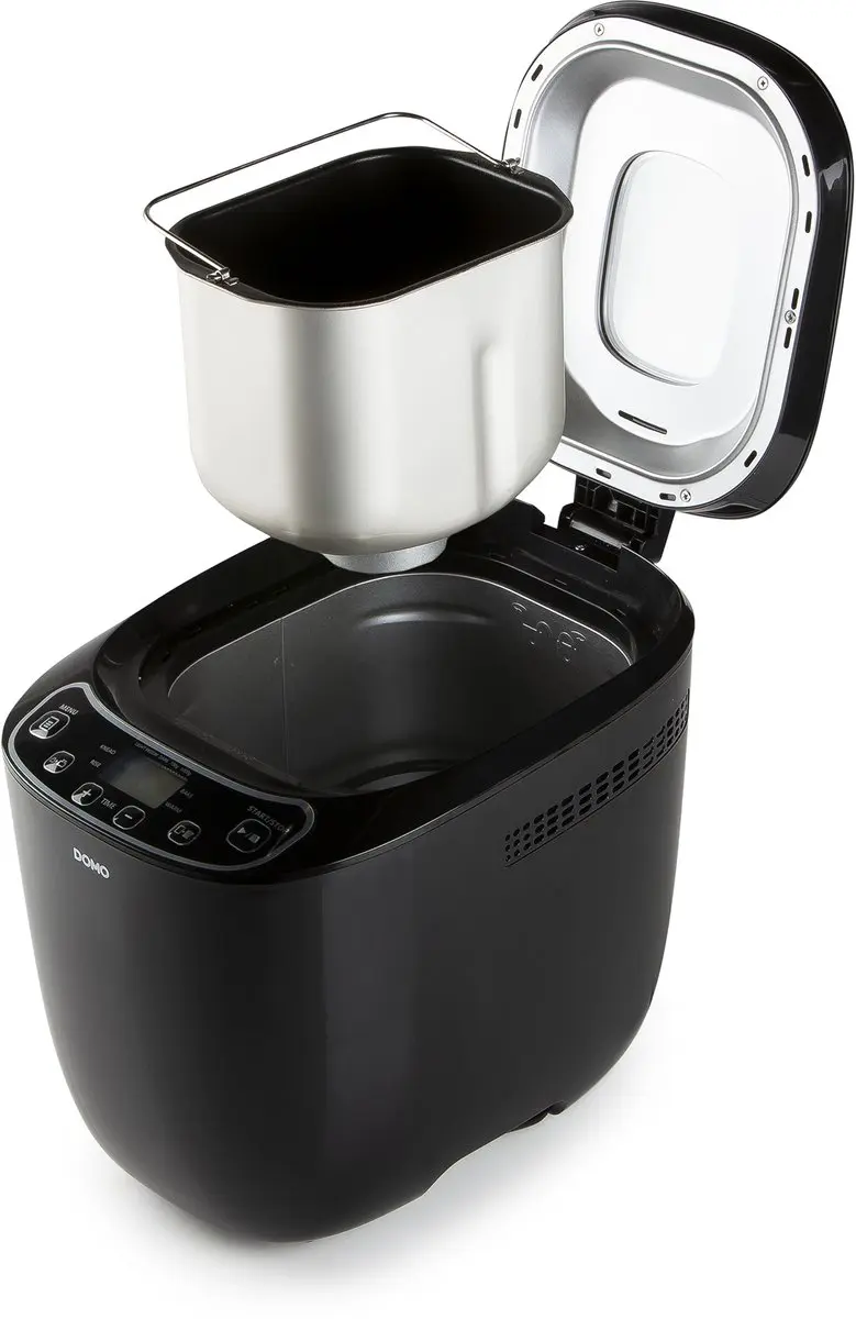 Domo DO1119B Broodbakmachine - 12 Programma's - 700-1000g - Zwart