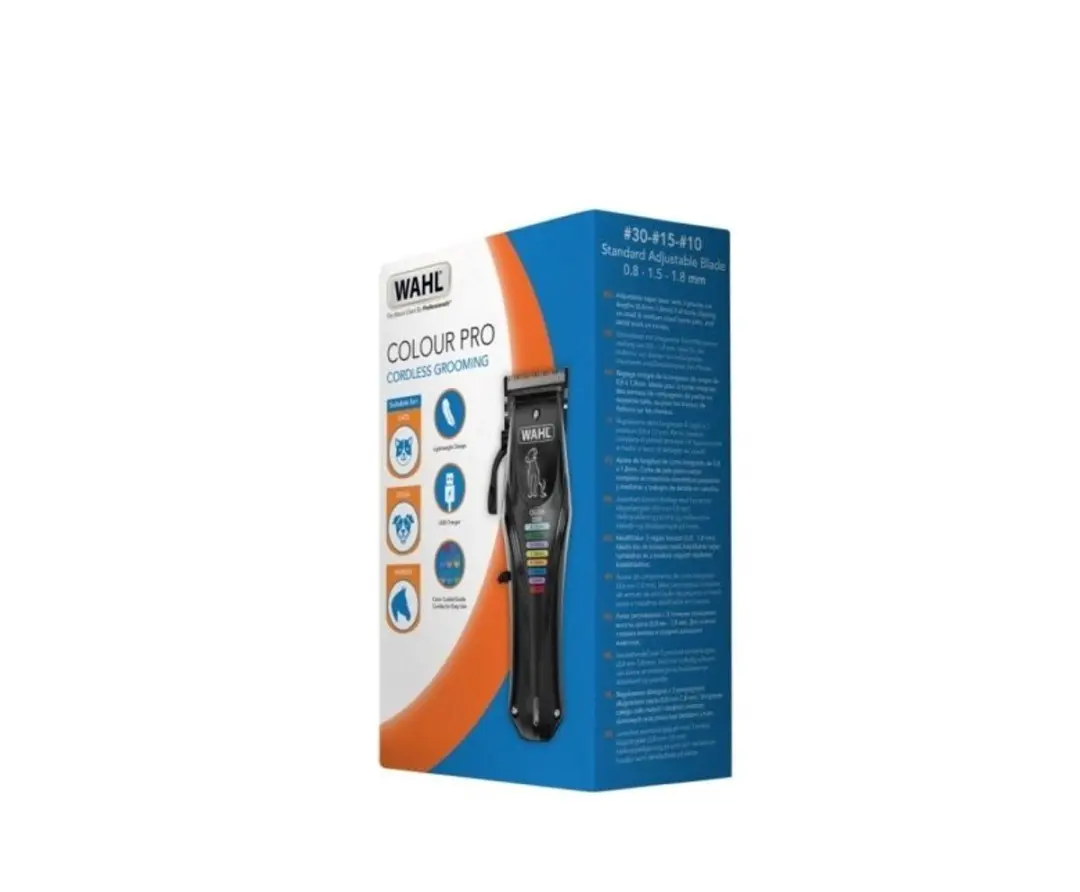Wahl Colour Pro Cordless Schaar Dieren 3027682 - 8 Opzetstukken - afbeelding 2 van 3