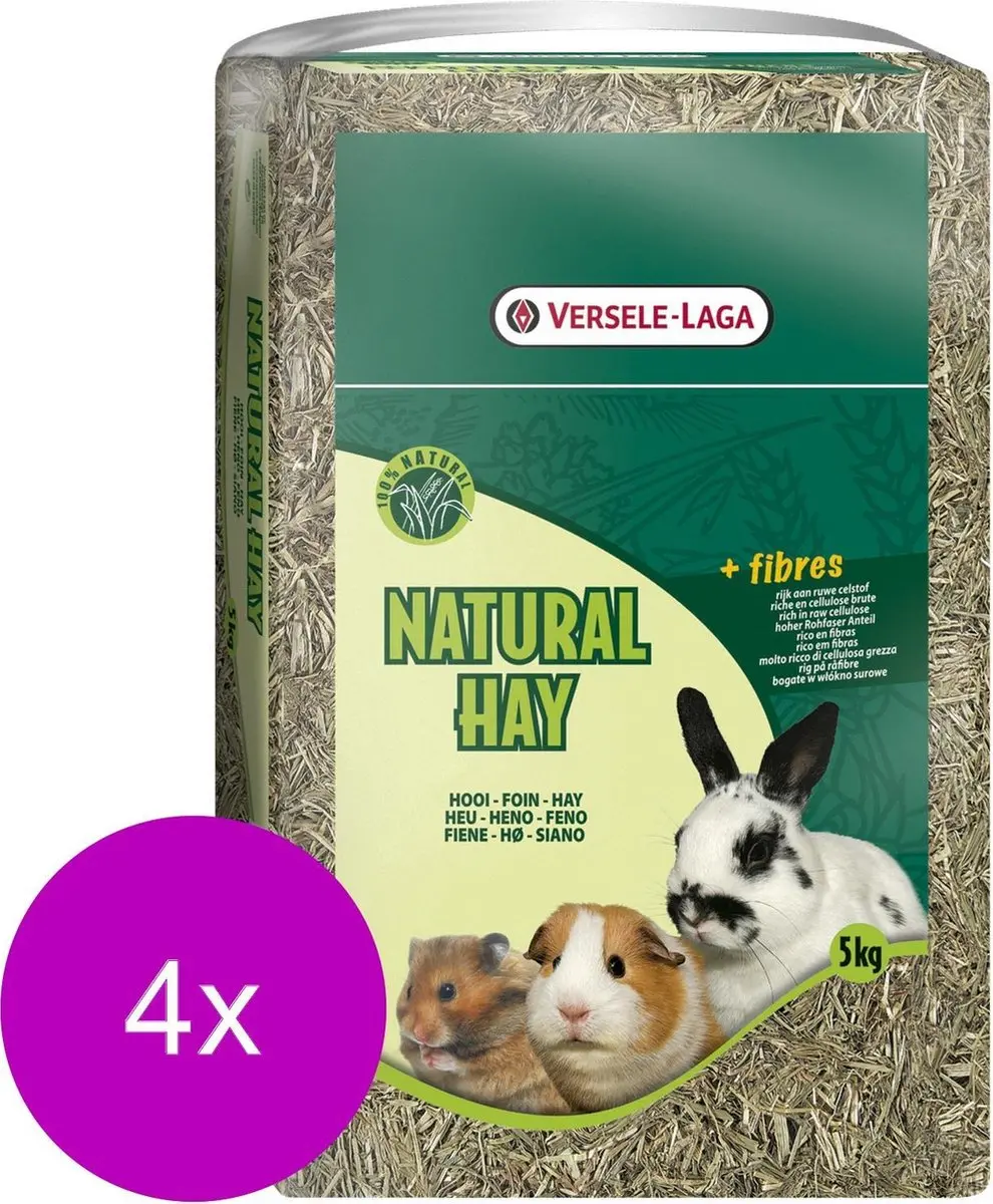Versele-Laga Hooi Konijnenvoer - 4x5kg