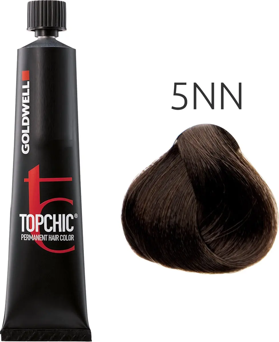 Goldwell TOPCHIC Nº 5NN Permanente Haarkleur 60ml
