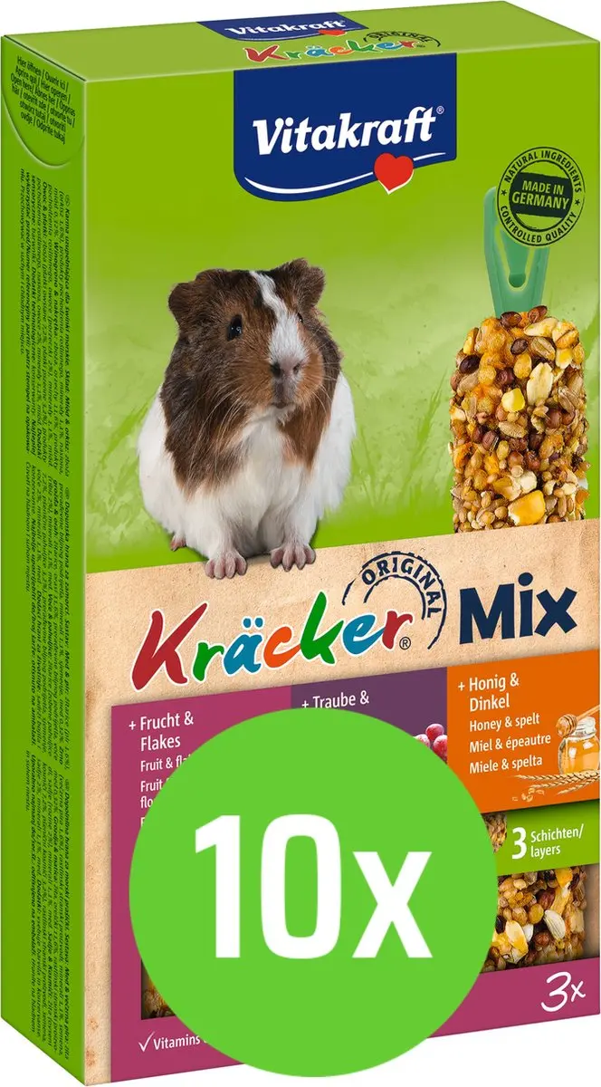 Vitakraft Trio Mix Dwergkonijn 3-in-1