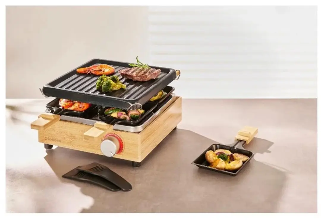 Silvercrest Gourmetstel Raclette Grill 800W - 4 Personen