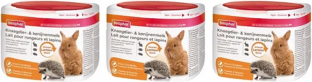 Beaphar Konijn/Knaagdiermelk Moedermelkvervanger 200g